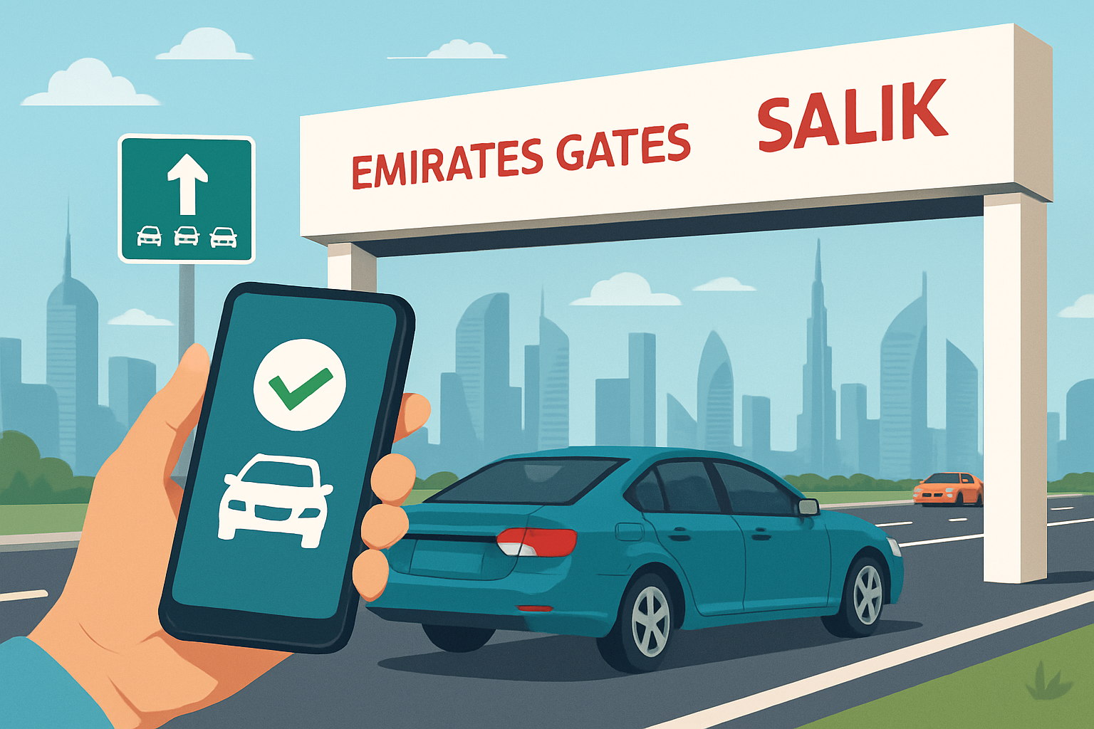 Seamless Toll Payment in Dubai